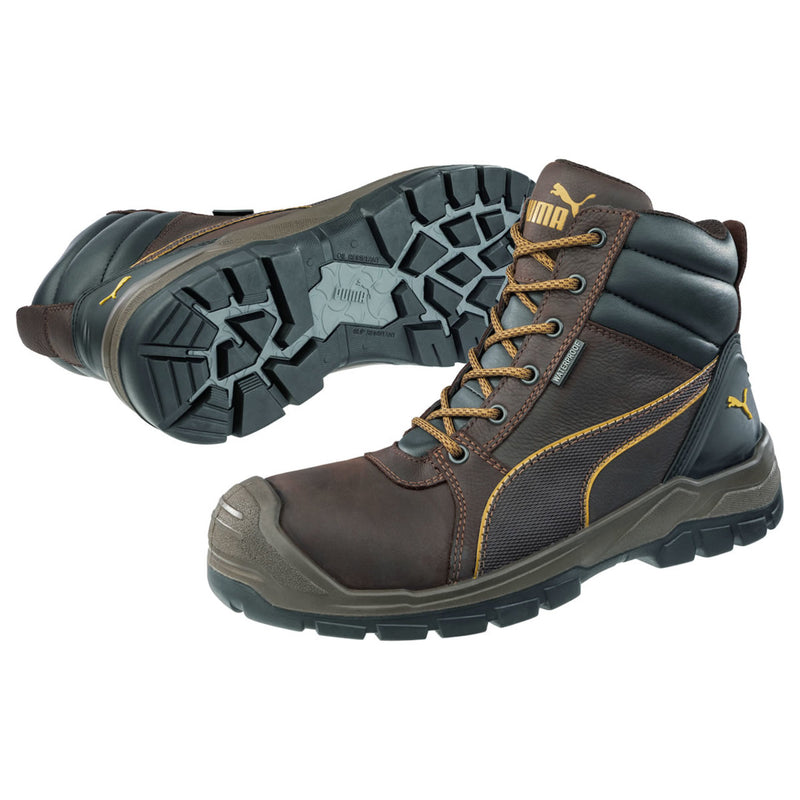 Puma Safety Women's Tornado CTX 6" EH Composite Toe Boots, 630685, Brown