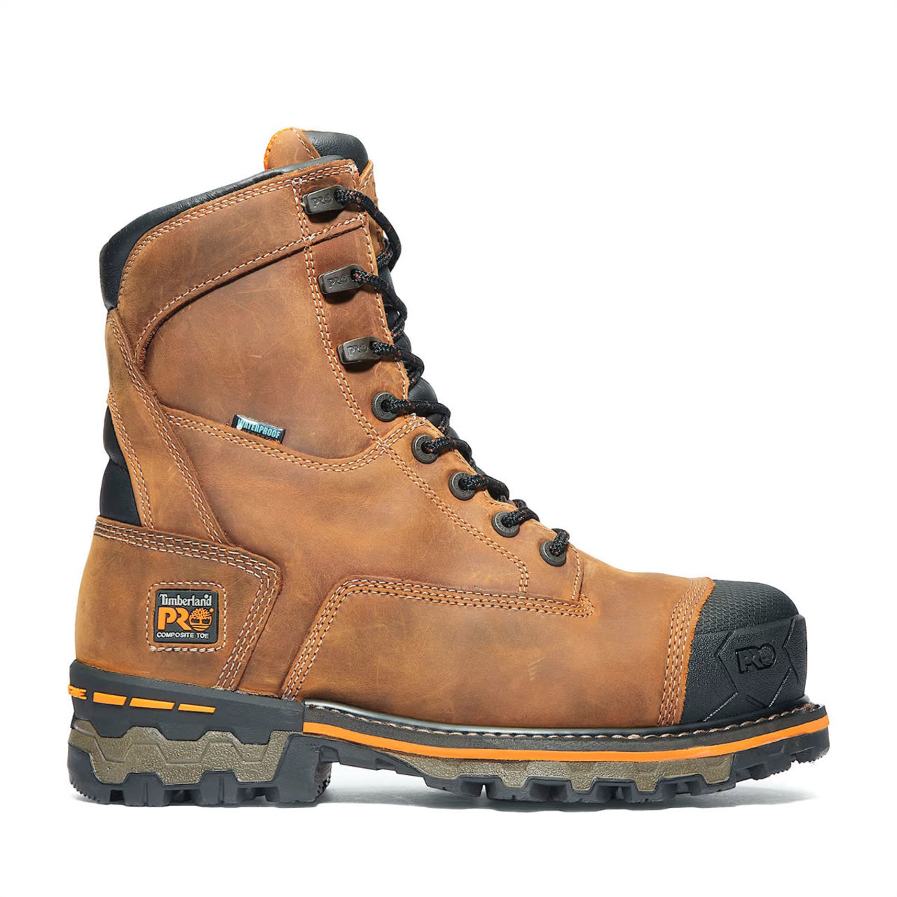 Timberland PRO Men's Boondock 8" Waterproof EH Composite Toe Work Boots, TB1926712141