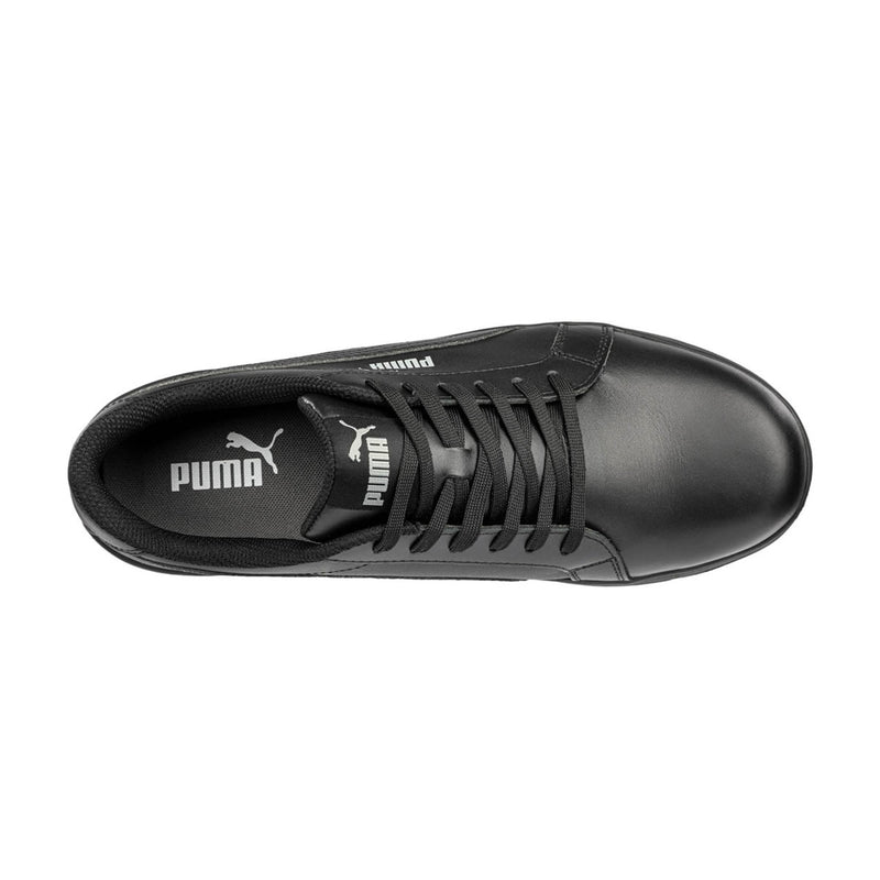 Puma Safety Women's Icon Leather SD Composite Toe Shoes, 640105, Black