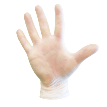 DASH Multi-Task Vinyl Disposable Gloves, Clear, 3.5 mil, Box of 100