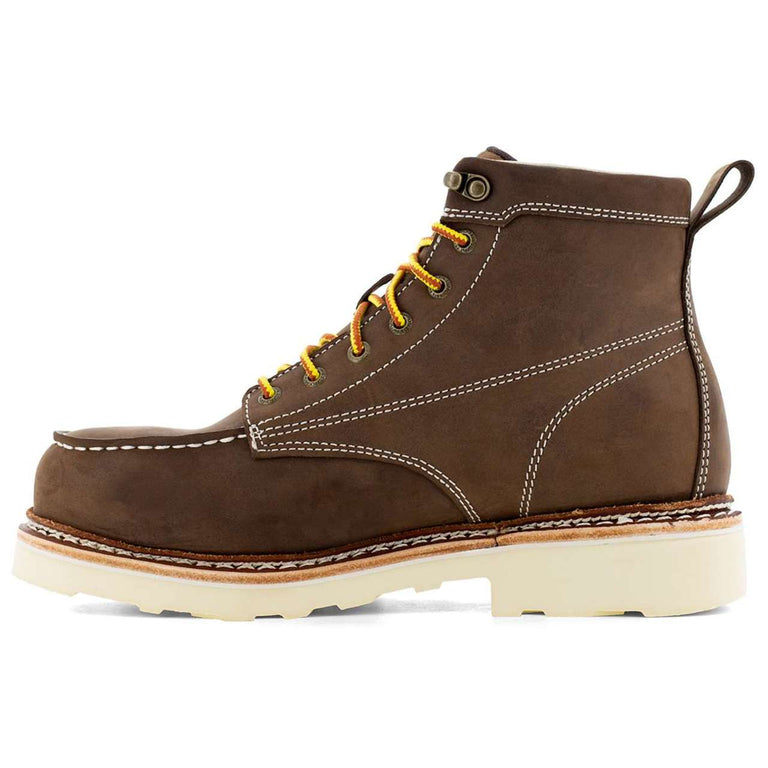 Frye Supply Men's The Safety-Crafted 6" Waterproof EH Steel Toe Boots - FR40301