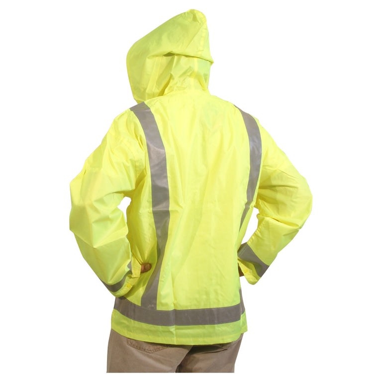 River City Luminator Type R Class 3 High-Vis Lightweight Rain Jacket - 500RJH