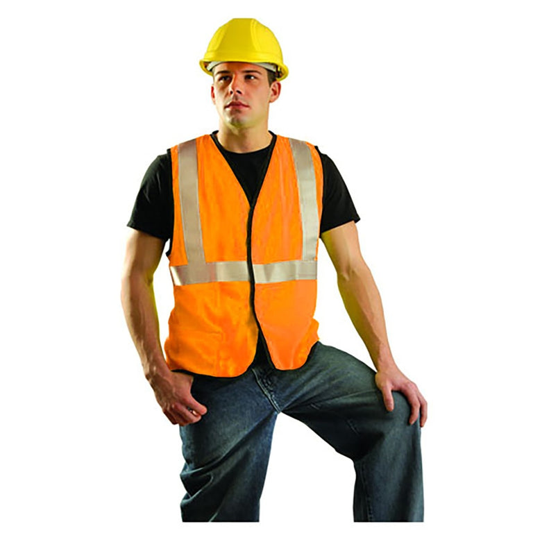 OccuNomix Type R Class 2 High-Vis Flame Resistant Safety Vest - LUX-SSG/FR