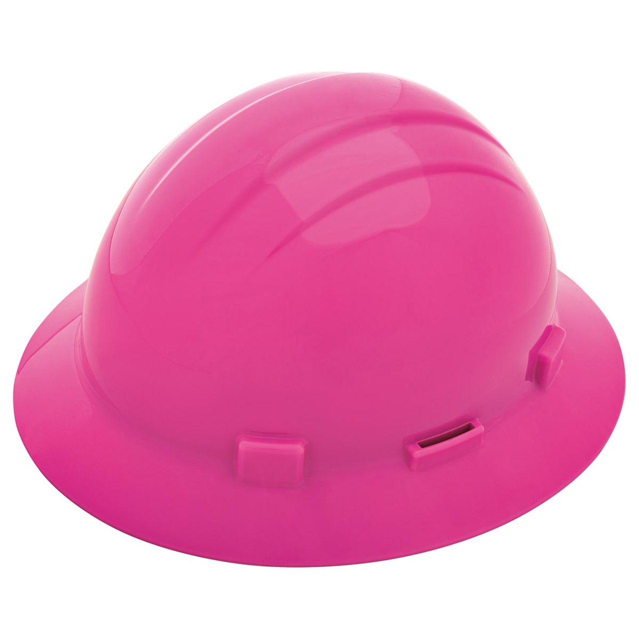 Delta Plus Americana Full Brim Slotted Hard Hat, 4-Point Ratchet Suspension