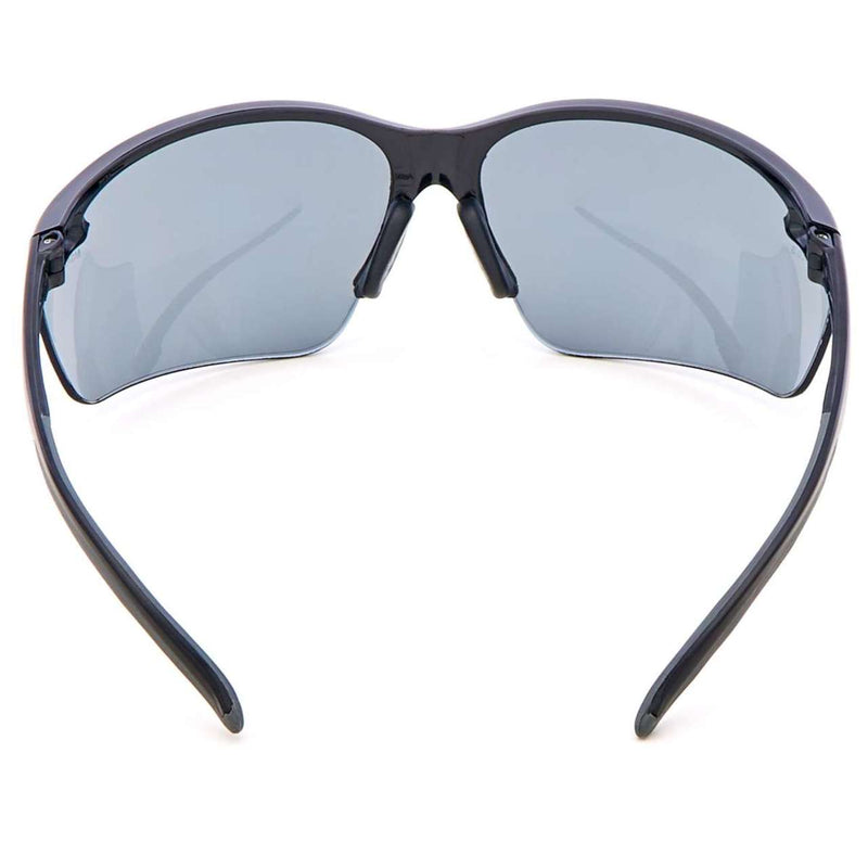 MSA Pyrenees Safety Glasses, Gray Anti-Fog Lens, Black Frame - 10033719