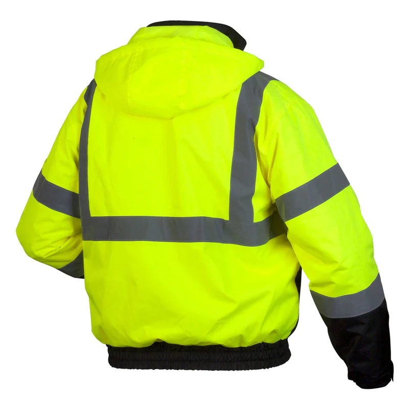 Pyramex RJ31 Type R Class Hi-Vis Waterproof Fleece Lined Jacket