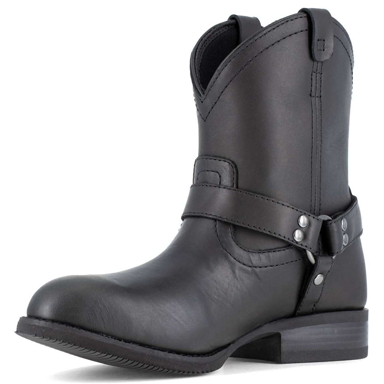 Frye Supply Women's The Safety-Crafted Harness EH Steel Toe Boots, FR40601F