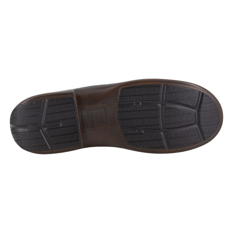 Frye Supply Men's The Safety-Crafted Moccasin EH Met Guard Composite Toe Work Boots, FR40701
