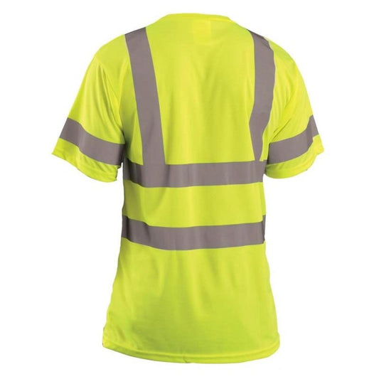 Custom OccuNomix Type R Class 3 High-Vis Short Sleeve T-Shirt - LUX-SSETP3B