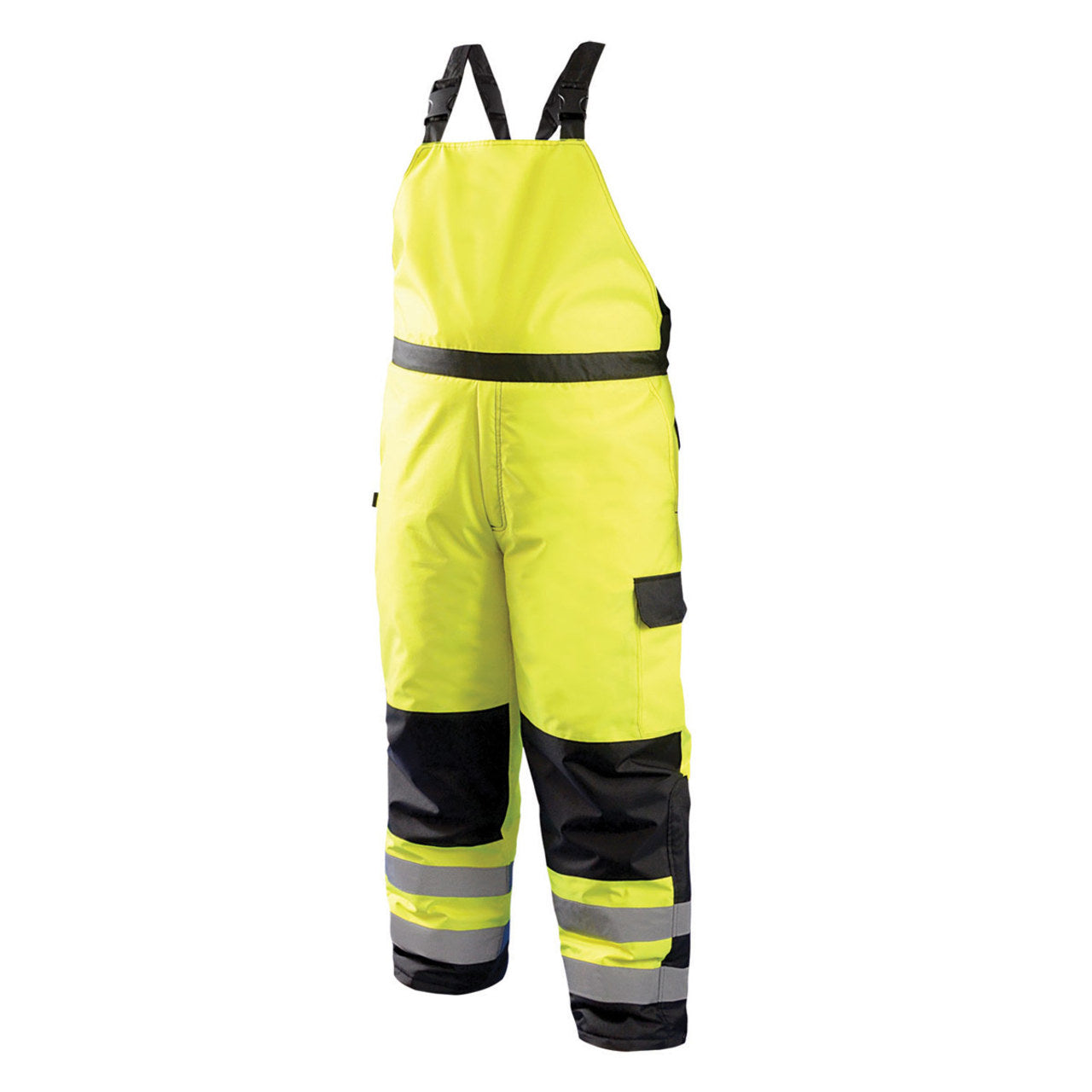 Occunomix Type R Class E Hi-Vis Insulated Winter Bib Pants, LUX-WBIB