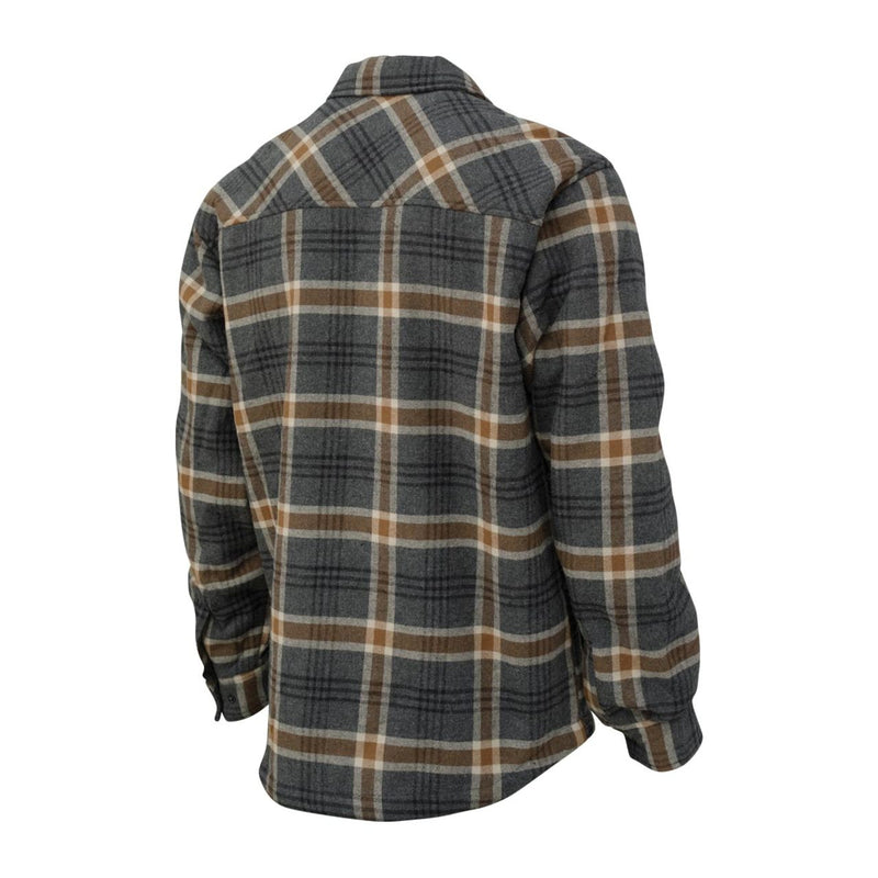 Tough Duck WS15 Men's Sherpa Bonded Flannel Jac-Shirt