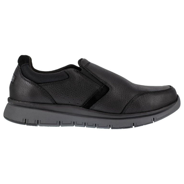 Rockport Works Men's Primetime Casuals Slip-On ESD Steel Toe Shoes, RK5715