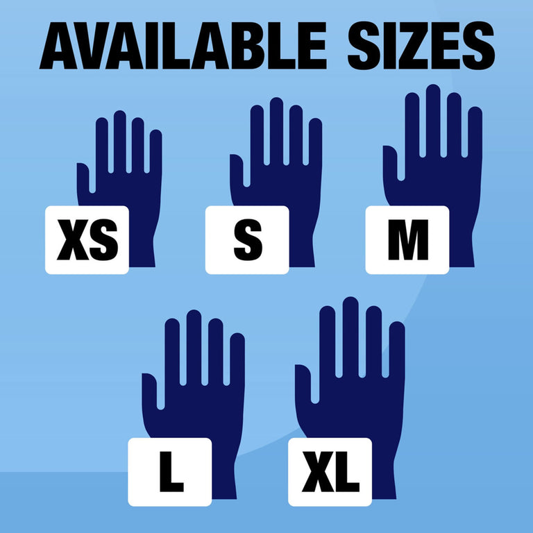 DASH Black Maxx Latex Exam Grade Disposable Gloves, Black, 6.6 mil, Box of 100