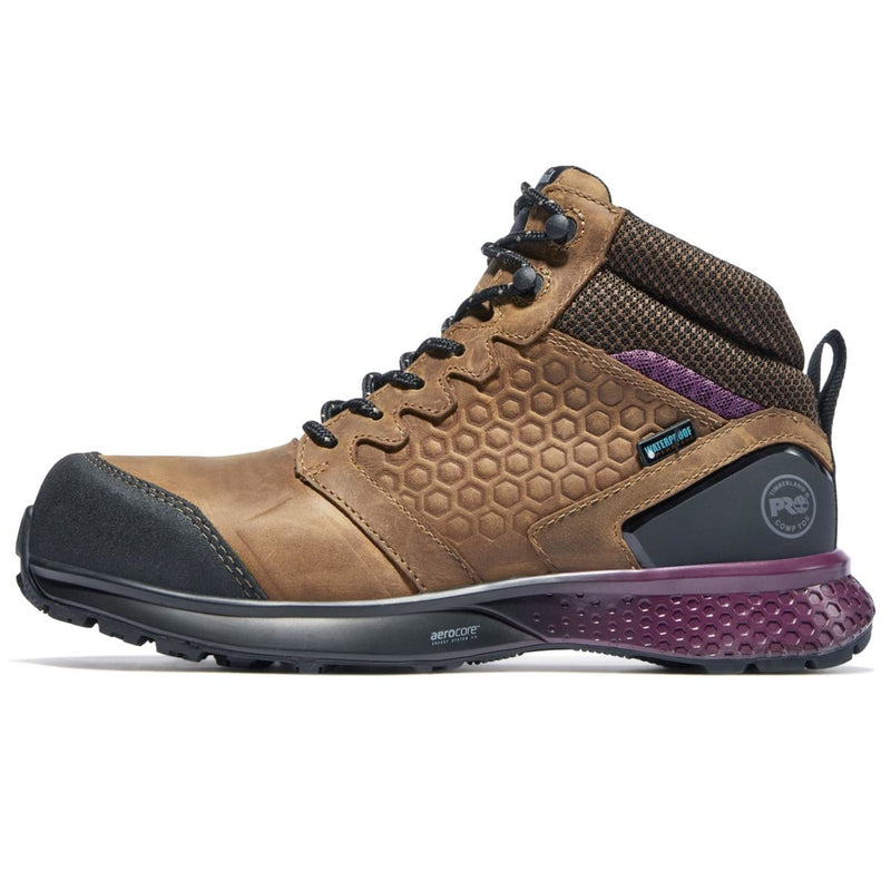 Timberland PRO Women's Reaxion Waterproof EH Composite Toe Work Shoes, TB1A219B2141
