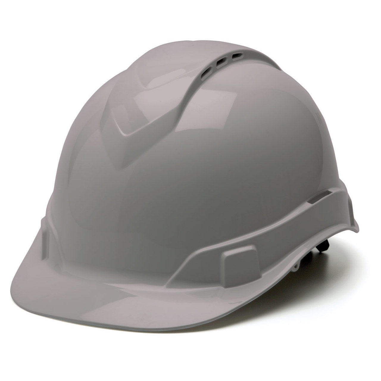Pyramex Ridgeline Vented Cap Style Hard Hat 4-Point Ratchet Suspension