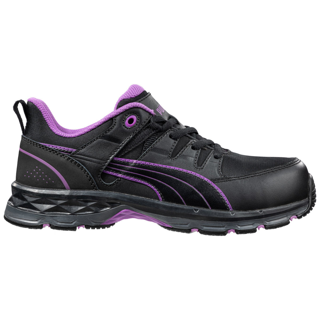 PUMA SAFETY　64.248.0　26.0　GLIDE DISC LOW Puma Safety: Men's 644545 Charge Black Low Fiberglass Toe