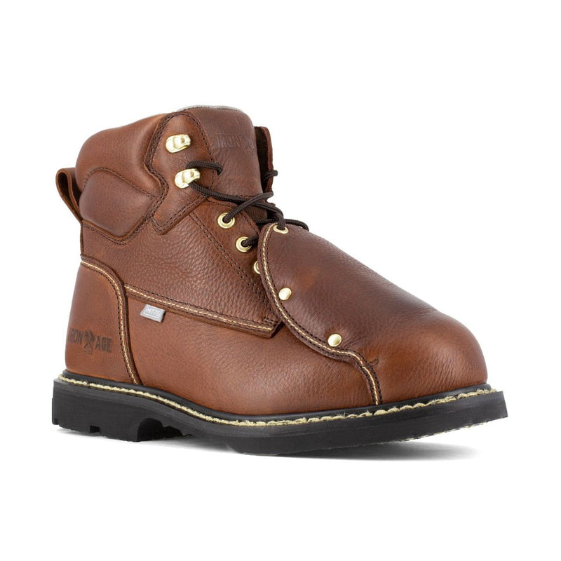 Iron Age Men's Groundbreaker 6" EH Met-Guard Steel Toe Work Boots, IA5017