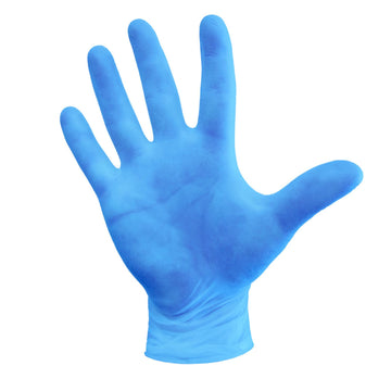 DASH Multi-Task Vinyl Disposable Gloves, Blue, 2.4 mil, Box of 100