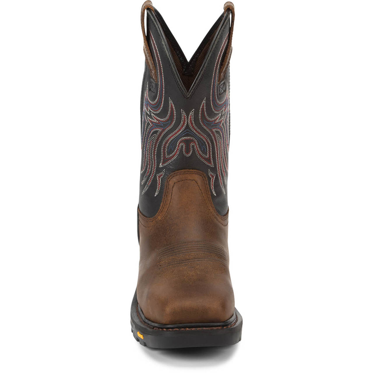 Justin Men's Tanker 11" EH Steel Toe Boots, WK2104, Brown