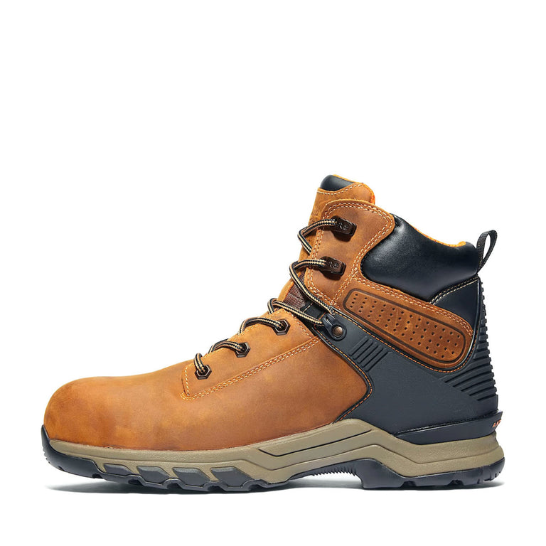 Timberland PRO Men's Hypercharge 6" Waterproof EH Composite Toe Work Boots, TB1A1RVS214, Brown