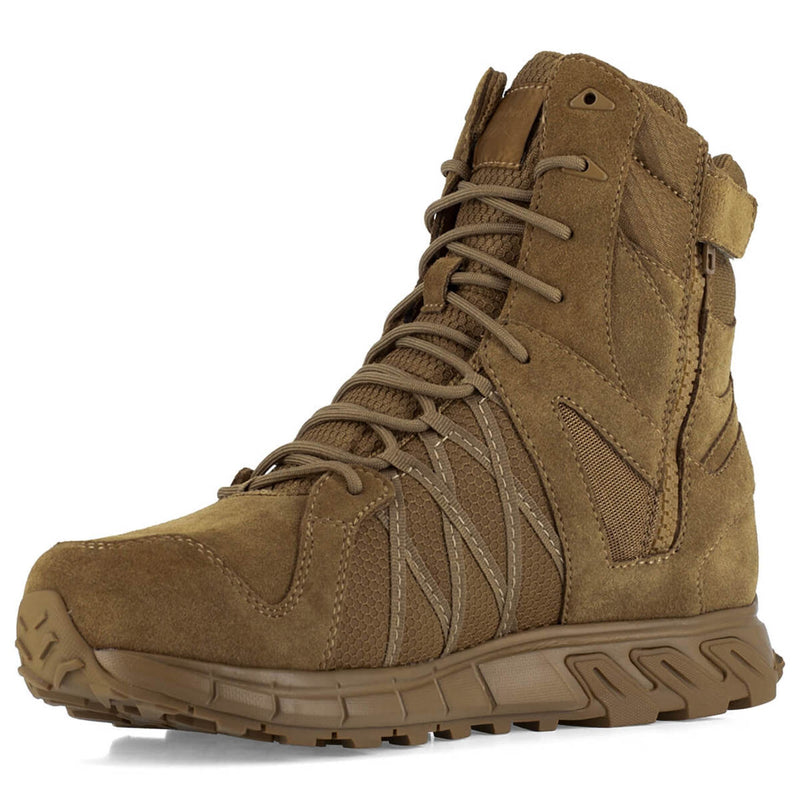 Reebok Men's Trailgrip 8" Tactical Side Zipper EH Soft Toe Boots, RB3462
