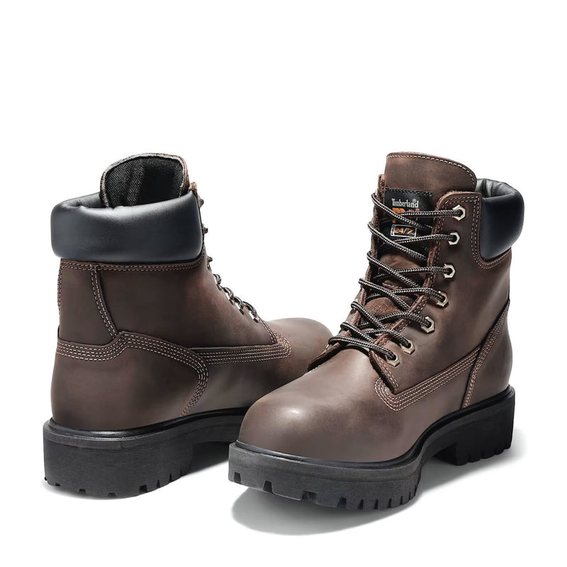 Timberland PRO Men's Direct Attach 6" Waterproof Insulated EH Soft Toe Boots, TB1380202421