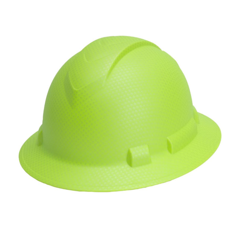 Pyramex Ridgeline Full Brim Hard Hat 4-Point Ratchet Suspension