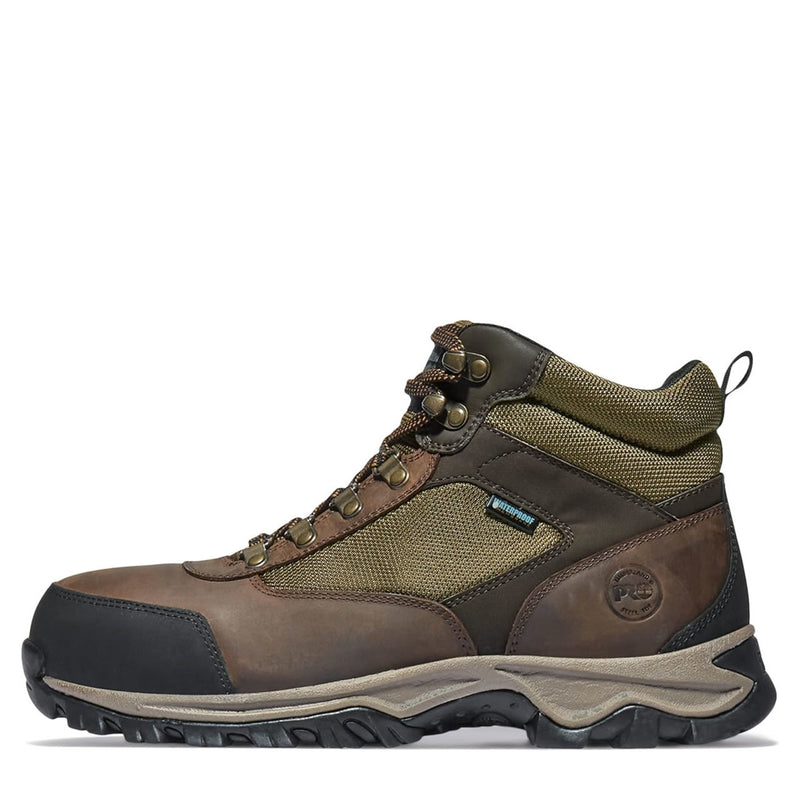Timberland PRO Men's Keele Ridge Work Waterproof EH Steel Toe Work Boots, TB1A1Q8O2141