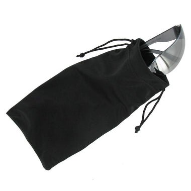 Drawstring Eyeglass Storage & Cleaning Case, Soft Cloth