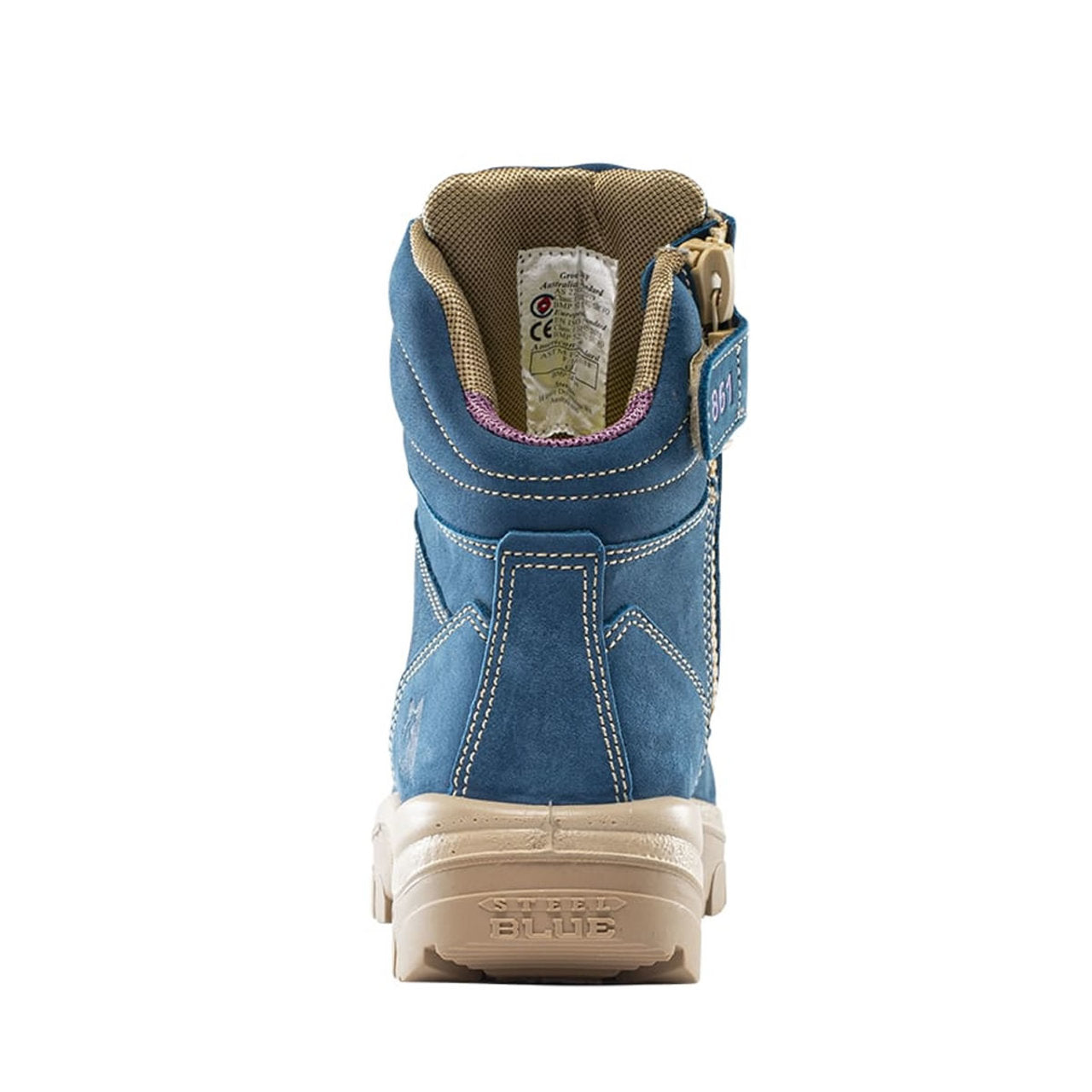 Steel Blue Ladies Southern Cross 6" EH Steel Toe Boots, 812861W, Blue