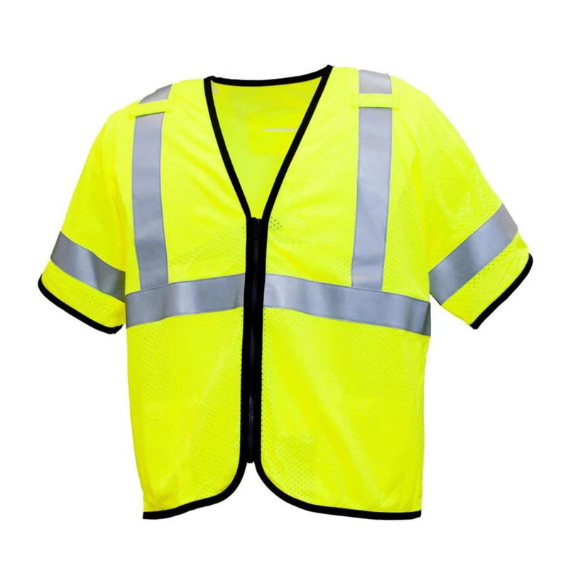 Pyramex RVZ53FR Type R Class 3 Hi-Vis Flame Resistant Mesh Safety Vest
