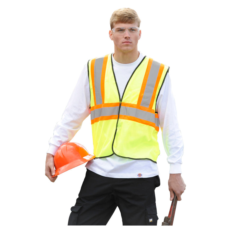 OccuNomix Type R Class 2 High-Vis Economy Two-Tone Mesh Safety Vest - ECO-GC2T