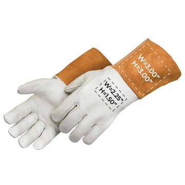 Custom MIG Welding Gloves, Premium Top Grain Cowhide Leather, GL300, 36 Pairs