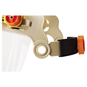 Gateway Safety Venom Visor Face Shield Combo, 679, Yellow, Clear Visor