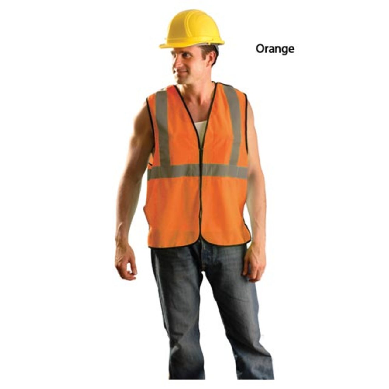 OccuNomix Type R Class 2 High-Vis Breakaway Mesh Safety Vest - ECO-GCB