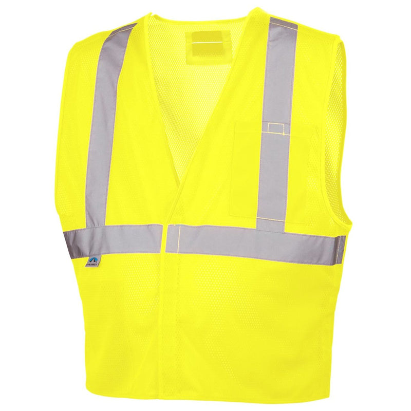 Custom Pyramex RVHL25 Type R Class 2 Hi-Vis Breakaway Mesh Safety Vest