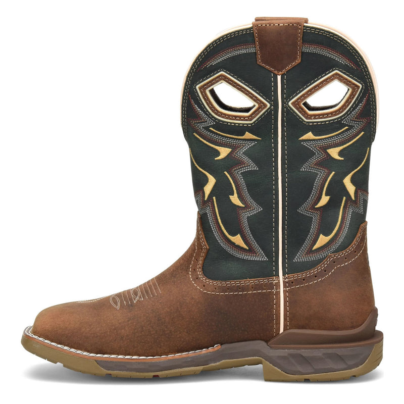 Phantom Rider Men's Kerrick 11" EH Composite Toe Boots, DH5356, Brown/Green