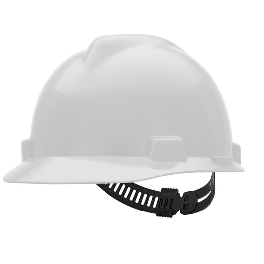 Custom MSA V-Gard Cap Style Hard Hat, StazOn 4-Point Suspension