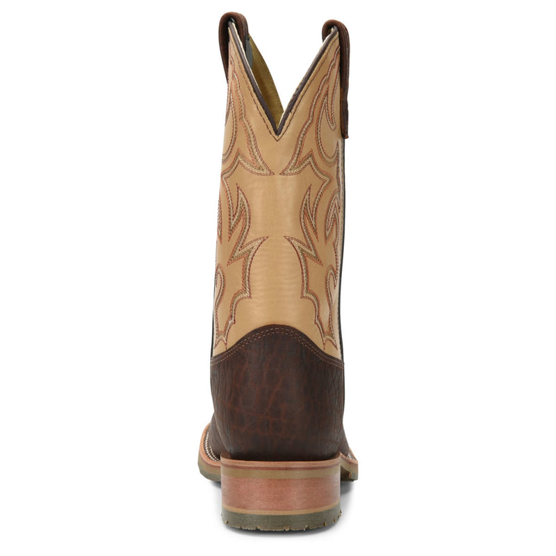 Double-H Men's Graham 11" Roper Steel Toe Boots, DH5305, Tan