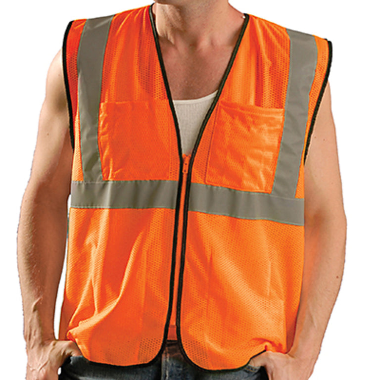 OccuNomix Type R Class 2 High-Vis Mesh Safety Vest  - ECO-GCS