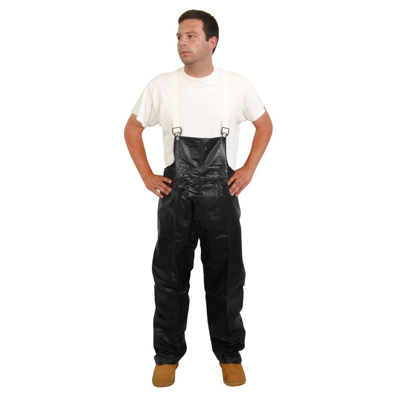 Neese Universal Bib Pants w/ Elastic Suspenders (4XL White)