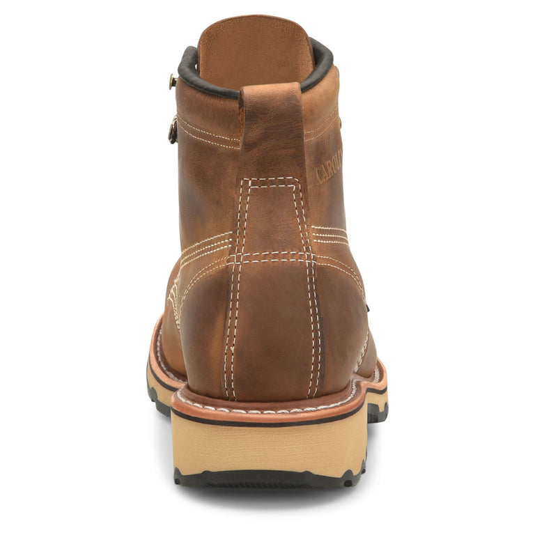 Carolina Men's Ferric USA 6" EH Soft Toe Boots, CA7029, Brown