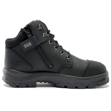 Steel Blue Men's Parkes Zip 6" EH Steel Toe Boots, 812968, Black