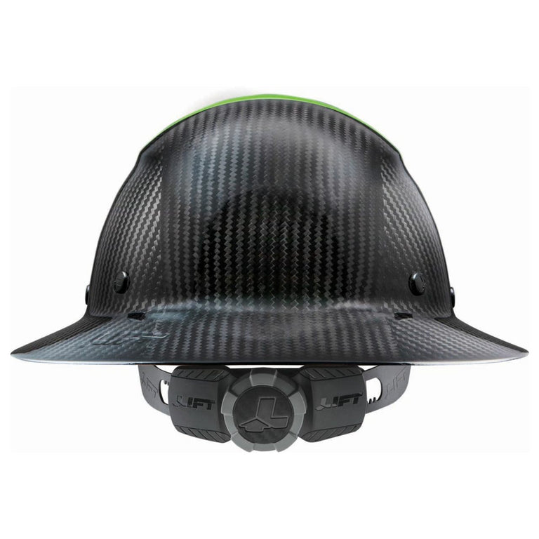 LIFT DAX Carbon Fiber Full Brim FIFTY/50 Hard Hat