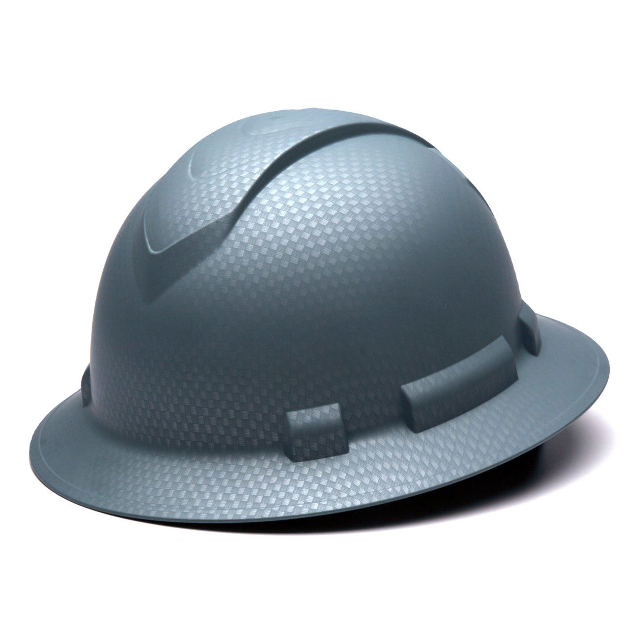 Pyramex Ridgeline Full Brim Hard Hat 4-Point Ratchet Suspension
