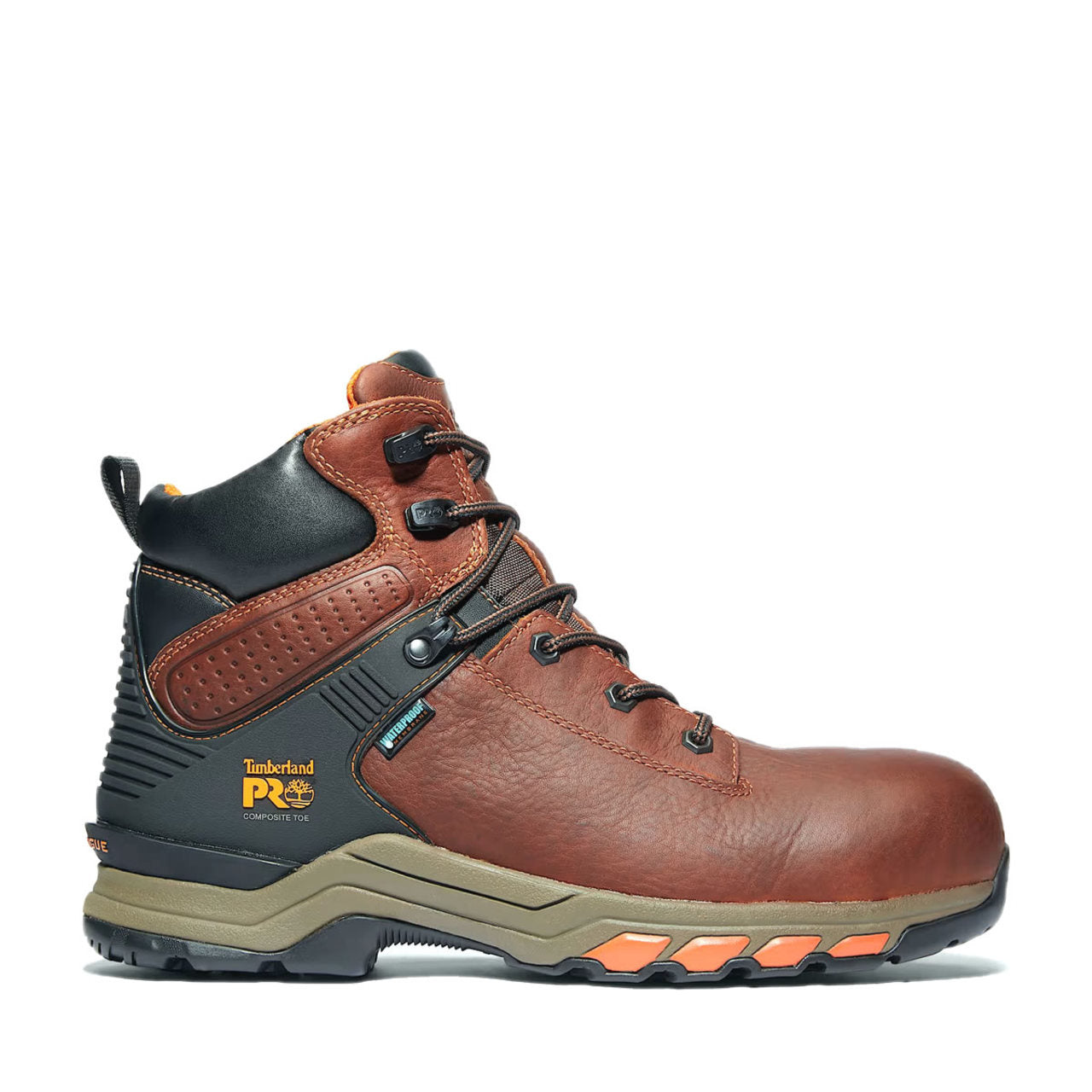 Timberland PRO Men's Hypercharge 6" Waterproof EH Composite Toe Work Boots - TB0A1Q542141