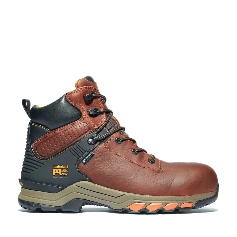 Timberland PRO Men's Hypercharge 6" Waterproof EH Composite Toe Work Boots - TB0A1Q542141