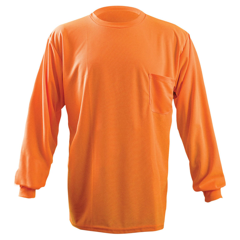 Custom Hi-Vis Long Sleeve T-Shirt, LUX-XLSPB