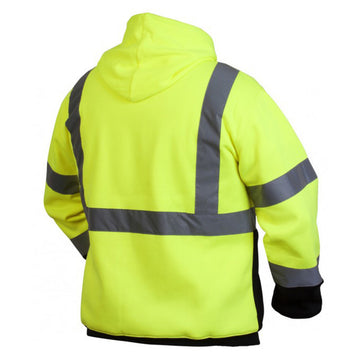 Pyramex RSSH32 Type R Class 3 Hi-Vis Pullover Hooded Sweatshirt