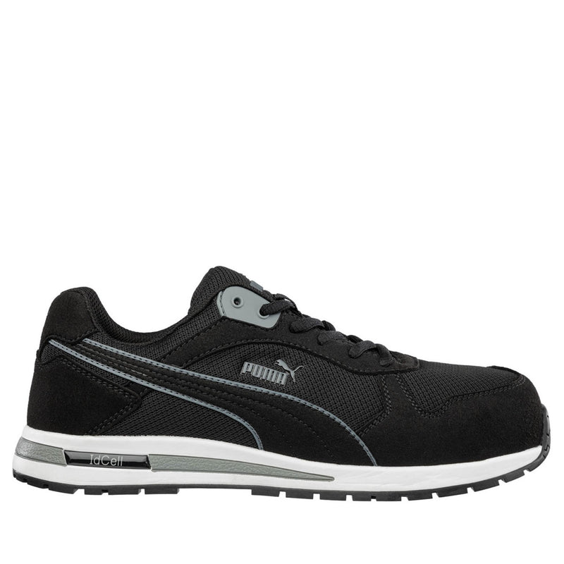 Puma Safety Women's Frontside Low SD Composite Toe Shoes, 643185,  Black/Grey